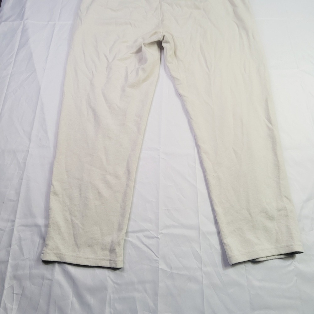 Goodfellow & Co Men's Jogger Sweatpants XL Cream Off-White Zip Pocket Q14 - Picture 15 of 16